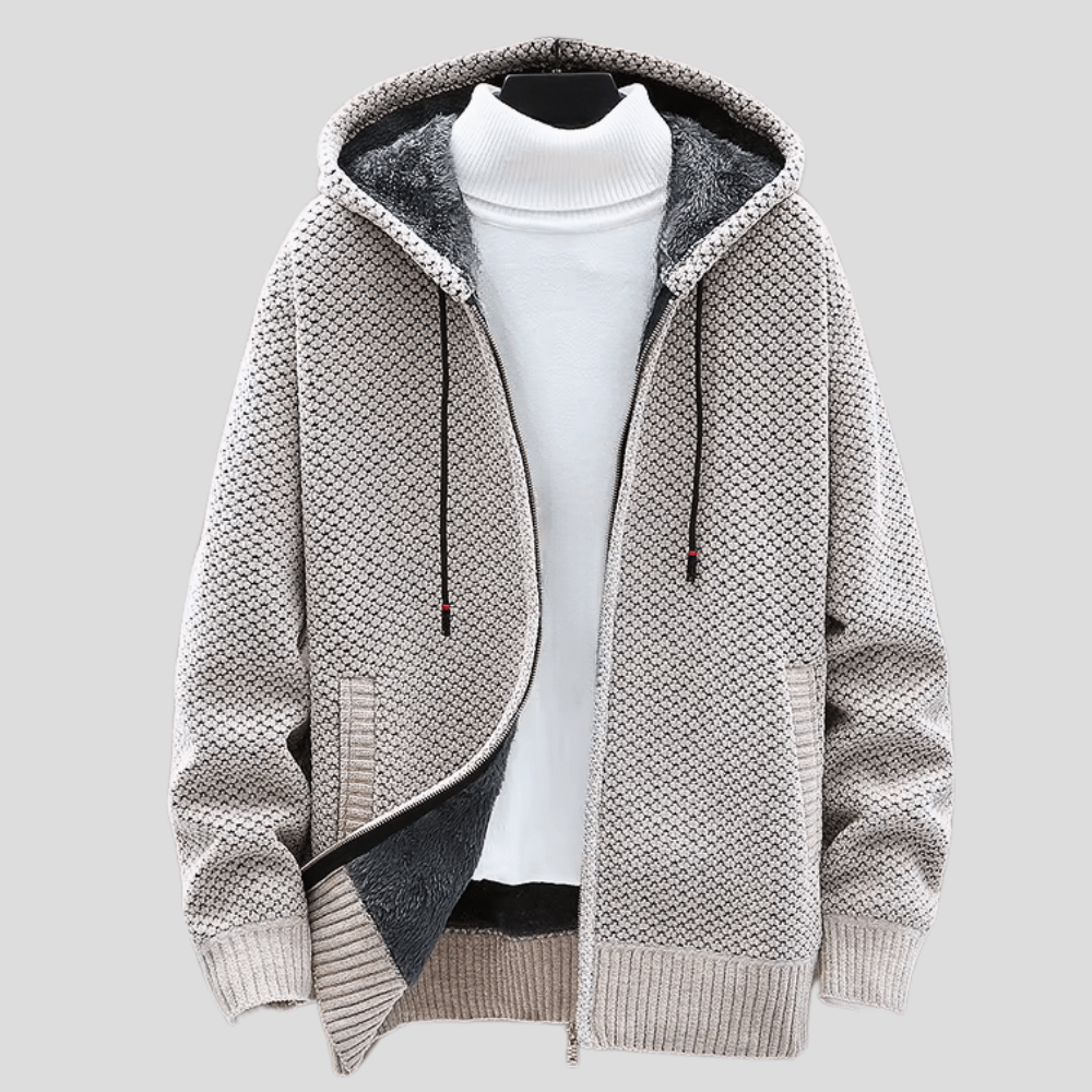 Werner™ Stickad Hoodie