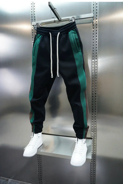 Nordic Lines™ | Tensionbyxor med Kontrasterande Ränder