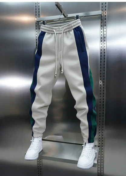 Nordic Lines™ | Tensionbyxor med Kontrasterande Ränder